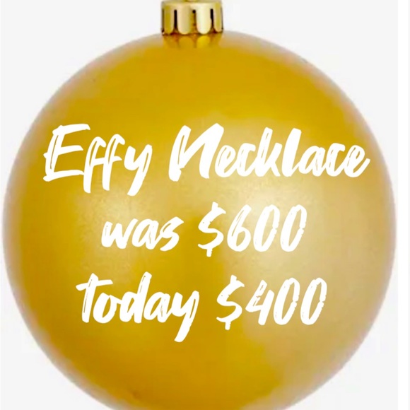 Jewelry - Authentic Effy 14k yellow gold